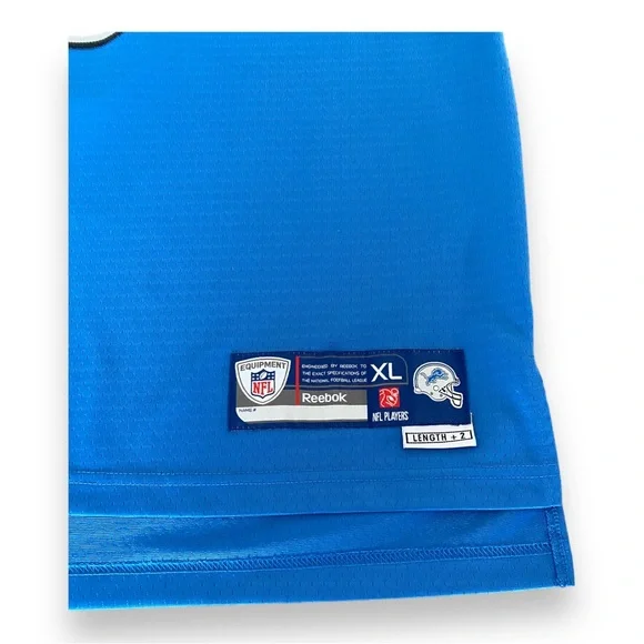 NFL REEBOK Detroit Lions Matthew Stafford Authentic On Field Football Jersey - Picture 6 of 8